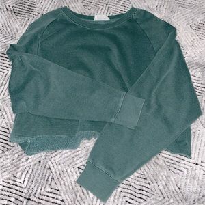 Cropped sweatshirt